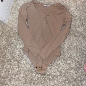 Tan bodysuit